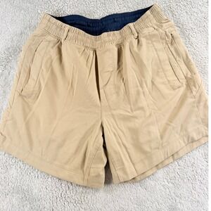 Birddogs Gym Shorts Lined Athletic Performance Khaki Tan Mens Small Short